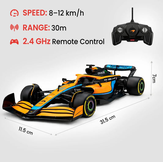 McLaren MCL36 - F1 1:18 Scale RC Car — Officially Licensed Rastar