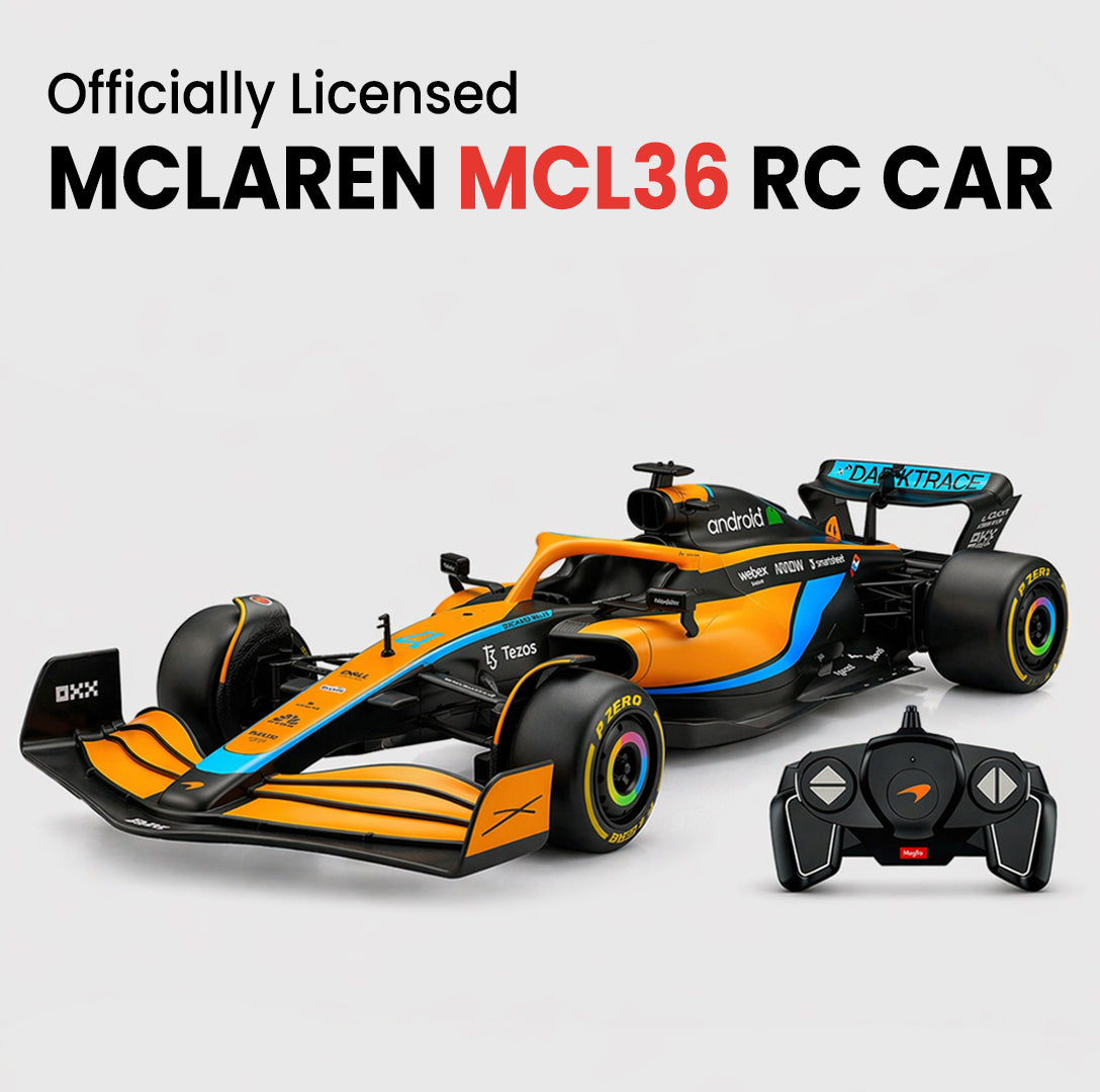 McLaren MCL36 -  F1 1:18 Scale Remote Control Car