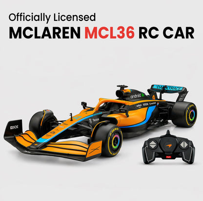 McLaren MCL36 -  F1 1:18 Scale Remote Control Car