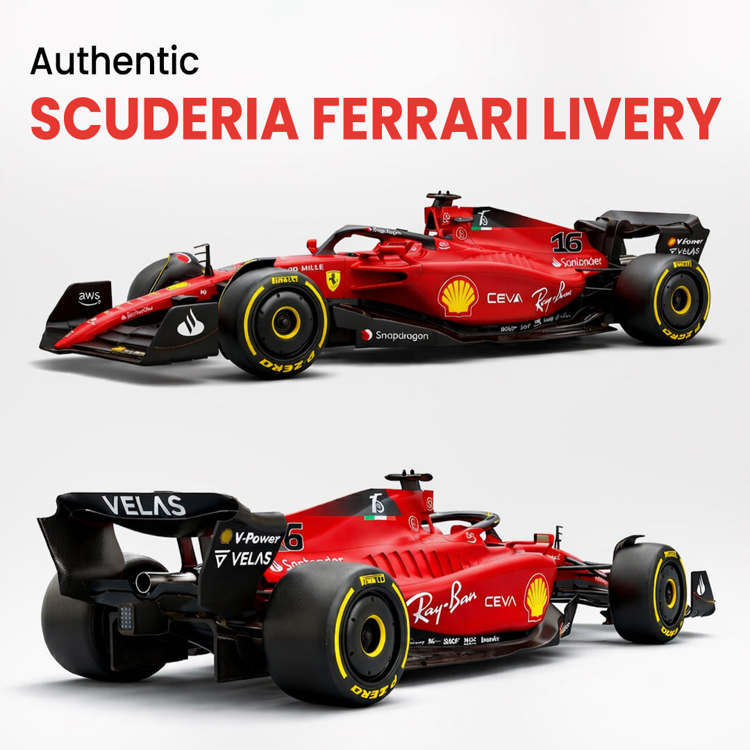 Scuderia Ferrari F1 -75 | 1:18 Scale Remote Control Car