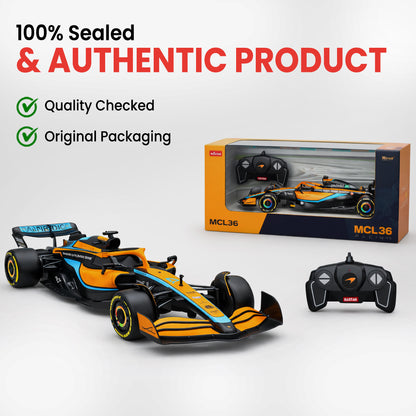 McLaren MCL36 -  F1 1:18 Scale Remote Control Car