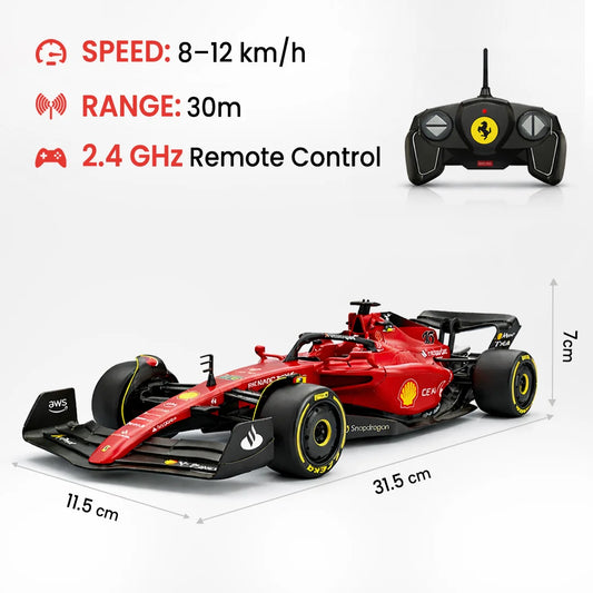 Scuderia Ferrari F1 -75 | 1:18 Scale RC Car — Officially Licensed Rastar