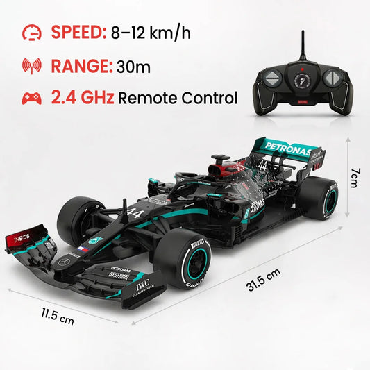 Mercedes-AMG F1 W11 - 1:18 Scale RC Car — Officially Licensed Rastar